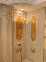 Batu Alam SH STONE Translucent Backlit Polished Big Slab Onice Orange Arancio Onyx untuk Interior Hotel Villa Modern Tahan Air Garansi 1 Tahun