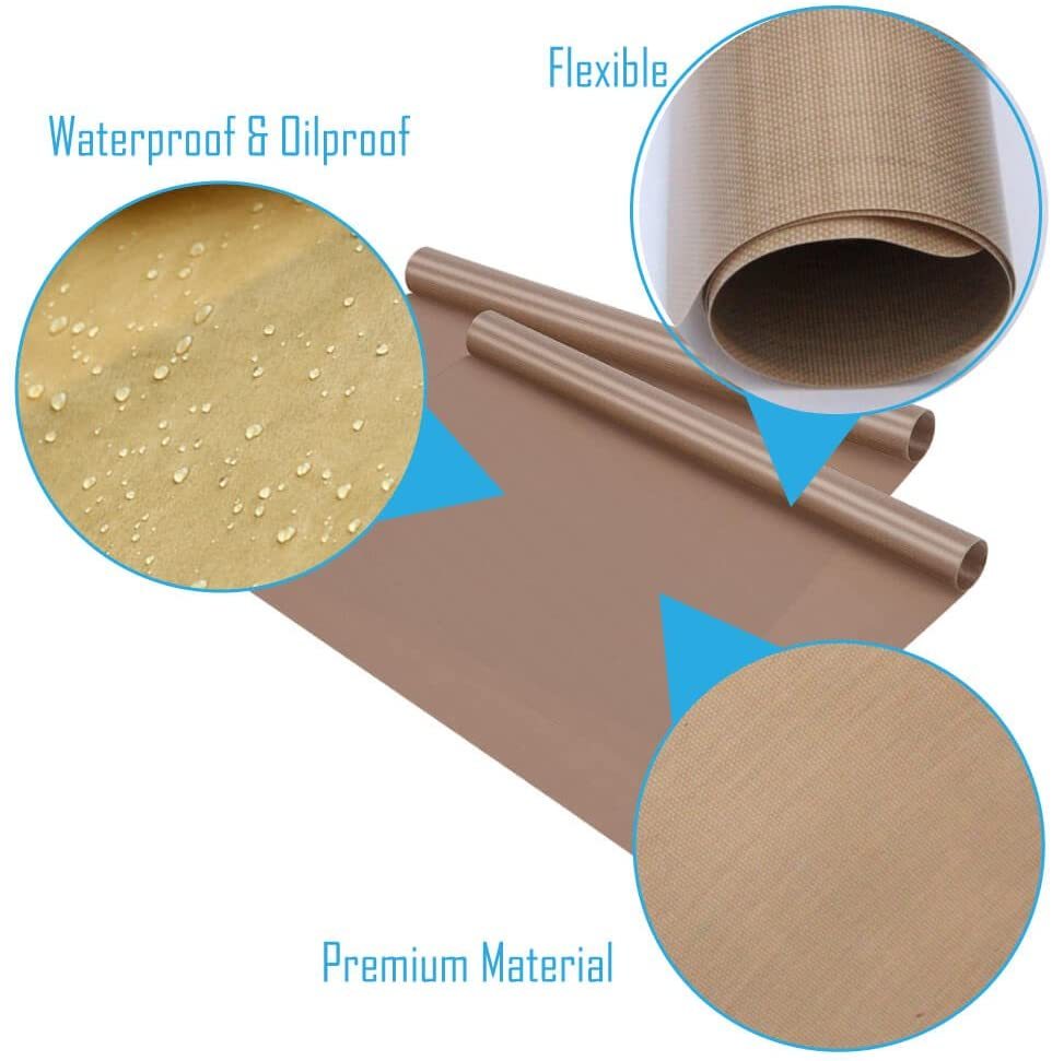 High quality heat resistant good quality non stick reusable ptfe liner
