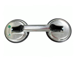 Ventouses jaunes en alliage d'aluminium à double aspiration pour le levage de vitres, ventouses de levage pour le transport de verre jusqu'à 100 kg - Product Image 2