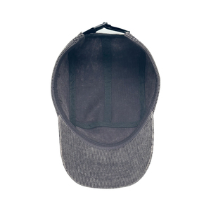 Bán buôn mùa đông không có cấu trúc nhung Camper hat biểu tượng tùy chỉnh chất lượng cao 5 Bảng điều chỉnh thể thao vành phẳng chạy nhung trại cap - Product Image 5