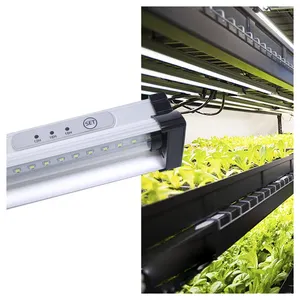 48 inch beste spectrum hydro agrarische groothandel 6500 k geen ventilator ingebouwde timer strips led grow light bar voor sla
