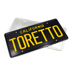 Fabricantes personalizados Diseño personalizado Hojas de plástico Matrícula 3D Motocicleta Matrícula de <span class=keywords><strong>coche</strong></span> - Product Image 1