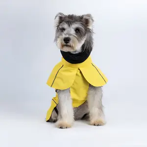 Dog Clothing Suppliers New Reflective Pet Raincoat Jacket Manufacturer Small Large Dog Raincoat