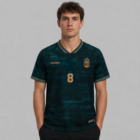 Maillots de football personnalisés en polyester réversible double couche HOSTARON, maillots de football sublimés personnalisés pour jeunes, uniformes de football pour hommes