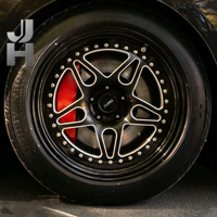 Jantes de course sur circuit de 18 pouces 5x112 5x114.3 5x120 en alliage Beadlock pour Mustang Chevrolet Camaro SS Nissan Toyota Jantes forgées