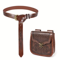 Sac banane médiéval en forme de bateau, style viking nordique, accessoire rétro de cosplay pour hommes, fabriqué en Chine