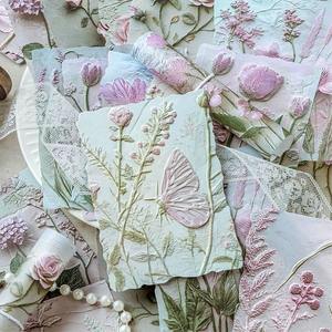 Nouveau design 2026 – Bloc-notes adhésif floral en papier pour légumes, 23 pièces, pour décoration DIY - Product Image 5