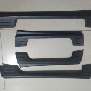 KQD Lujo 5D Cubierta Completa para Umbral de Puerta, Superficie Cromada, Material ABS con LED, 100% Compatible, Protección, Fácil Instalación para RUSH - Product Image 2