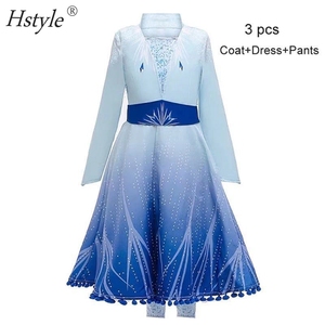 Robe de jeu de rôle <span class=keywords><strong>Elsa</strong></span> Adventure pour filles, Cape à ailes en cristal de glace, élégante, découpée avec paillettes, nouvelle collection 2018, SU510 - Product Image 4