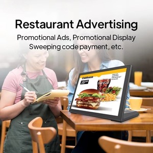 Oem L hình dạng kiosk 10.1 "14" Máy tính để bàn L hình rk3568 <span class=keywords><strong>Android</strong></span> Màn hình cảm ứng tùy chọn NFC PoE <span class=keywords><strong>tablet</strong></span> cho nhà hàng menu đặt hàng - Product Image 4