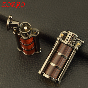 Encendedor de Queroseno <span class=keywords><strong>ZORRO</strong></span> <span class=keywords><strong>Serie</strong></span> 628, Diseño de Cuerno de Rinoceronte, Estuche de Madera de Sándalo Morado - Product Image 4