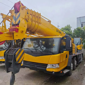 יד שנייה 50 טון מנוף הידראולי בום מנופים שימוש 50 t מנופים משאית ניידת 50 t - Product Image 1