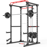 Barre de traction, machine à tractions verticales, machine à rameur, équipement de musculation de qualité professionnelle pour salle de sport à domicile, appareil d'entraînement fonctionnel, multi-gym, Power Cage
