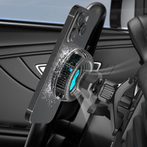 Productos más vendidos 2025 en <span class=keywords><strong>Alibaba</strong></span> Semiconductor ventilador de refrigeración rápido 15W cargador de coche inalámbrico magnético - Product Image 2