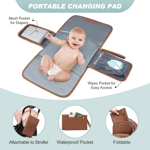 Borsa Mamma-Bambino Trapuntata LOVEVOOK con Fasciatoio e Portaciuccio, Impermeabile, Multifunzione, Organizer per Pannolini da Viaggio, Zaino - Product Image 3