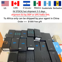 Téléphones Portables Usagés Débloqués d'Usine pour S9+ Téléphone Portable 4G S9 S7 S8 S10 S+