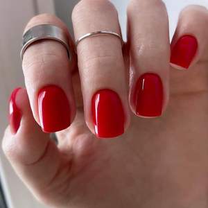 Juego de <span class=keywords><strong>uñas</strong></span> de acrílico grueso en grano de café personalizado de alta calidad, Gel suave de estilo francés ovalado corto al por mayor - Product Image 5