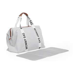Childhome Mommy Bag Signatur Lona blanco roto - Product Image 4