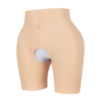 Sous-vêtements en silicone pour les hanches et les fesses, à l'entrejambe ouvert, en silicone pur, épaissi, pour agrandir les fesses et remodeler les hanches, article très vendu