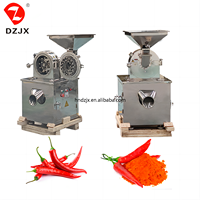 Mesin Penghancur Daun Singkong DZJX DZ-20, Mesin Penggiling Biji Kakao, Lini Produksi Hammer Mill untuk Moringa