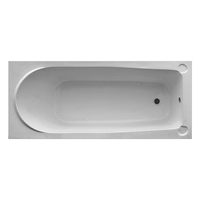 Baignoire rectangulaire moderne en acrylique, 1 personne, en surface solide, à encastrer, avec drain, vente chaude, directement de l'usine