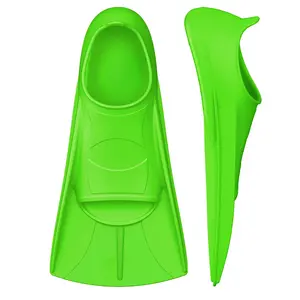 Water sports equipment swimming flipper adults silicone swim training scuba short swimming fins