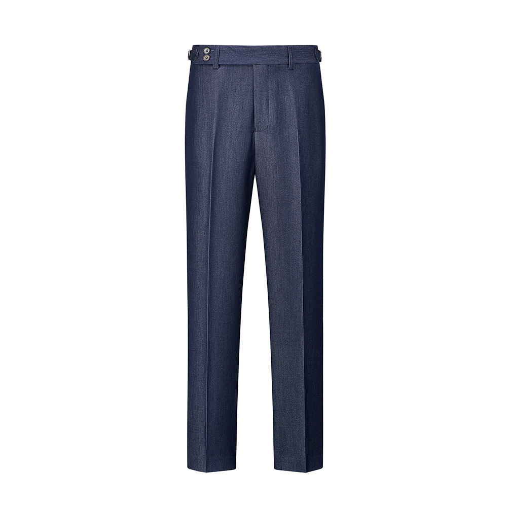 Denim blue-single pants