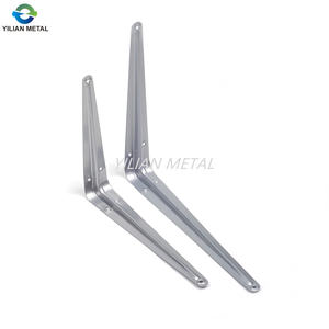 Поставка с фабрики в Китае, металлические треугольные кронштейны для полки, высокое качество, настенный кронштейн - Product Image 4