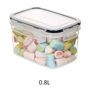 24 PCS BPA Free Airtight Food <b>Storage</b> Containers Lids Plastic <b>Kitchen</b> Pantry Organization Bottles Jars for Spice Dry Food Modern - Product Image 3