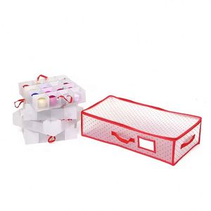 Bolsa de Almacenamiento para Árbol de Navidad 2024, Venta al por Mayor, Contenedor con Compartimentos, Caja de Almacenamiento para Accesorios Navideños - Product Image 5