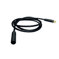 Câble de Moteur de Vélo Électrique 9 Broches, Câble d'Extension de Moteur de Roue pour Vélo Électrique, Câble Mâle-Femelle, Accessoire pour Vélo Électrique, 1m