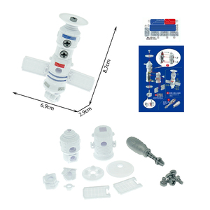 Vente en gros de blocs de construction à assembler soi-même, 5 modèles, <span class=keywords><strong>série</strong></span> spatiale Super Warrior, jouets éducatifs - Product Image 3