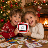 Cadeau de Noël, imprimante thermique portable AI, mini imprimante à commande vocale USB pour enfants, création de dessins instantanés en stock