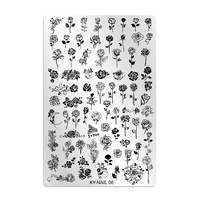 BIN 2025 Serpent Année 9.5*14.5cm Plaque À Ongles 16 Types Feuille Chaude En Acier Inoxydable Plaque D'estampage