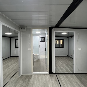 Casas prefabricadas de alta calidad, casa de 4 dormitorios, Villa pequeña móvil, espacio habitable para cafetería, escuela - Product Image 5