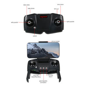 Dron <span class=keywords><strong>SYMA</strong></span> Z6 <span class=keywords><strong>PRO</strong></span> GPS 4K 5G Wifi FPV Quadcopter con Motor sin Escobillas, Mantenimiento de Altura, Plegable, RC Quadcopter, Juguetes Dron - Product Image 4