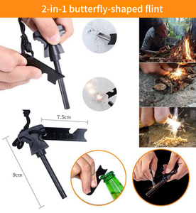 多機能荒野アドベンチャーサバイバル応急処置キットアウトドア緊急安全製品 - Product Image 4