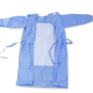 Blouse chirurgicale jetable stérile médicale approuvée ISO avec essuie-mains robes d'hôpital standard 45 Gsm SMS personnalisées - Product Image 3