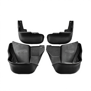 Pour Honda Civic 1996-2002 Garde-boue en plastique noir Protection de la carrosserie Accessoires de protection contre la boue - Product Image 5