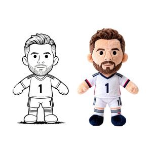 Muñeco <span class=keywords><strong>de</strong></span> <span class=keywords><strong>Peluche</strong></span> Personalizado <span class=keywords><strong>de</strong></span> Club <span class=keywords><strong>de</strong></span> Fútbol, Juguete <span class=keywords><strong>de</strong></span> <span class=keywords><strong>Peluche</strong></span> <span class=keywords><strong>de</strong></span> Mascota - Product Image 1