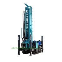 Machine de forage de puits d'eau hydraulique à moteur diesel de 300 m, mini-perceuse souterraine portable facile à utiliser, forage de 140-325 mm