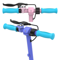 150W Motors Batterie longue durée Scooter électrique Nouveau Scooter électronique pliable à deux roues de 7 pouces pour les grands enfants