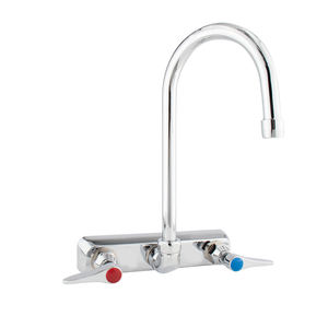 Grifo de Cocina de Latón Ecológico con Certificación LEED, Grifo Comercial para Fregadero, Grifo de Pared para Restaurante Comercial - Product Image 1