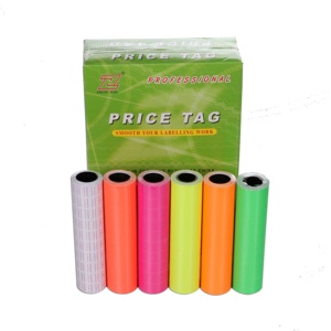 Etiquetas <span class=keywords><strong>de</strong></span> Precio Personalizadas para Moneda Rusa, 20x30/25x35/35x50, Rollo <span class=keywords><strong>de</strong></span> Etiquetas Fluorescentes para Supermercados/Tiendas <span class=keywords><strong>de</strong></span> Abarrotes - Product Image 6
