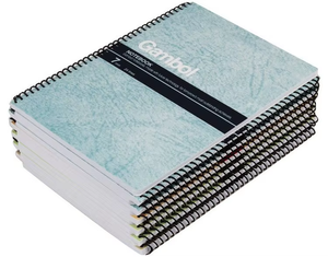 Carnets publicitaires spirales personnalisables A6 A5, couverture kraft, petit format ligné, papier recyclé, agenda écologique, carnet de notes - Product Image 4