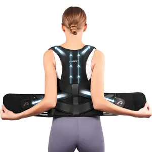 Schlussverkauf Neues Design verstellbare Rückenschmerzen Linderung Buckelrückseite Wirbelkorrektur Rückenbandage Haltungskorrektor