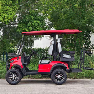 Voiturette de golf populaire 4 places de type ambulance, nouveau design, bus et véhicule de tourisme électrique à batterie au lithium - Product Image 2