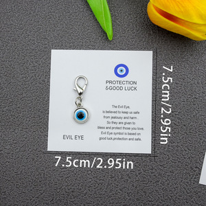 Portachiavi appesi a occhio blu, - Product Image 3