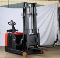 Capacité de charge de 1.5 tonnes 1.6/2/2.5/3/3.5/4/4 m, transpalette électrique d'entrepôt de batterie de chariot de transporteur de chariot de portée d'empileur de levage