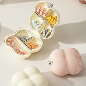 Chengyan ban đầu xách tay du lịch hộp thuốc với nắp bông kẹo Vòng <span class=keywords><strong>Pill</strong></span> lưu trữ trường hợp mini nhỏ <span class=keywords><strong>Pill</strong></span> hộp - Product Image 2